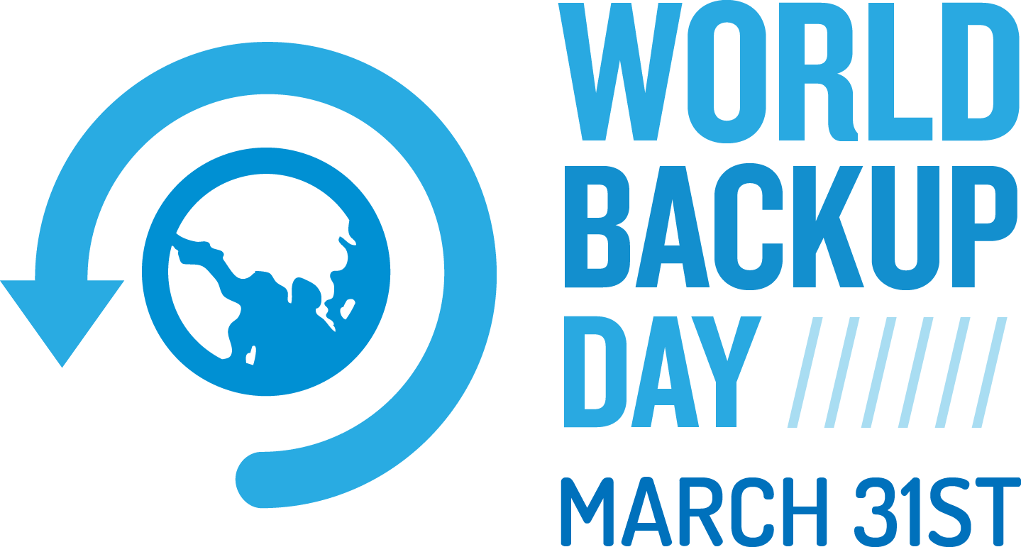 world backup day logo