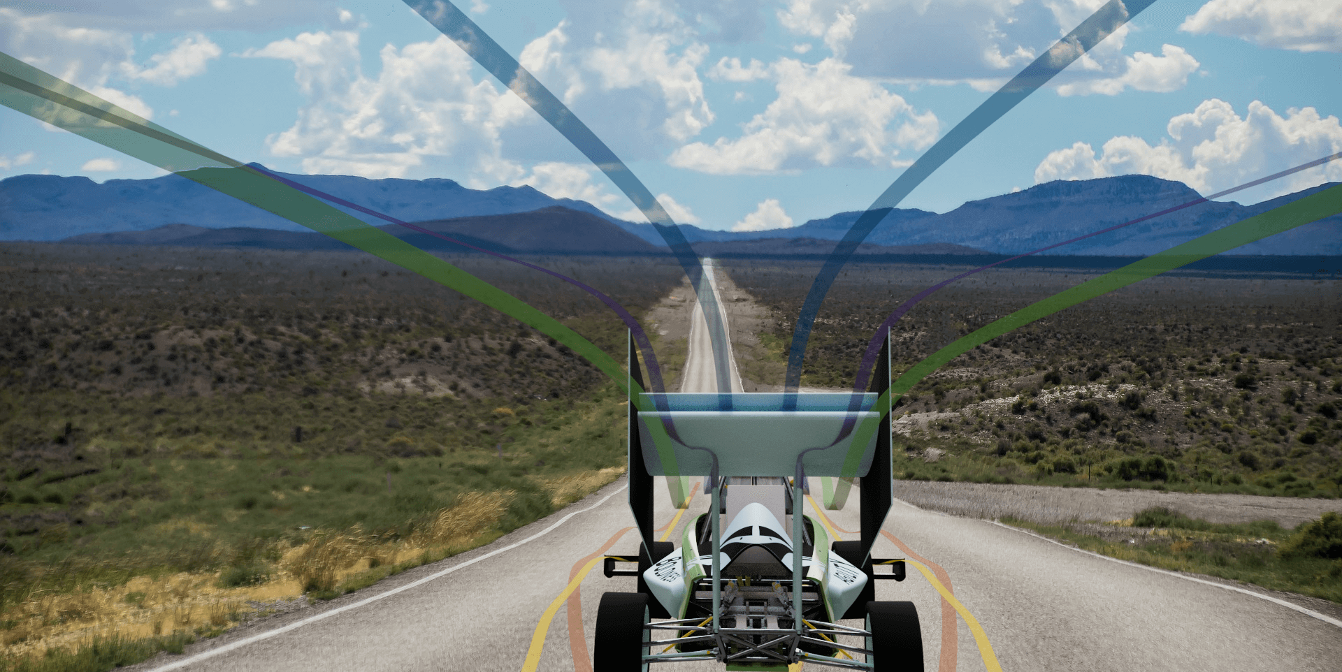 an imagining of the FSAE car on the road