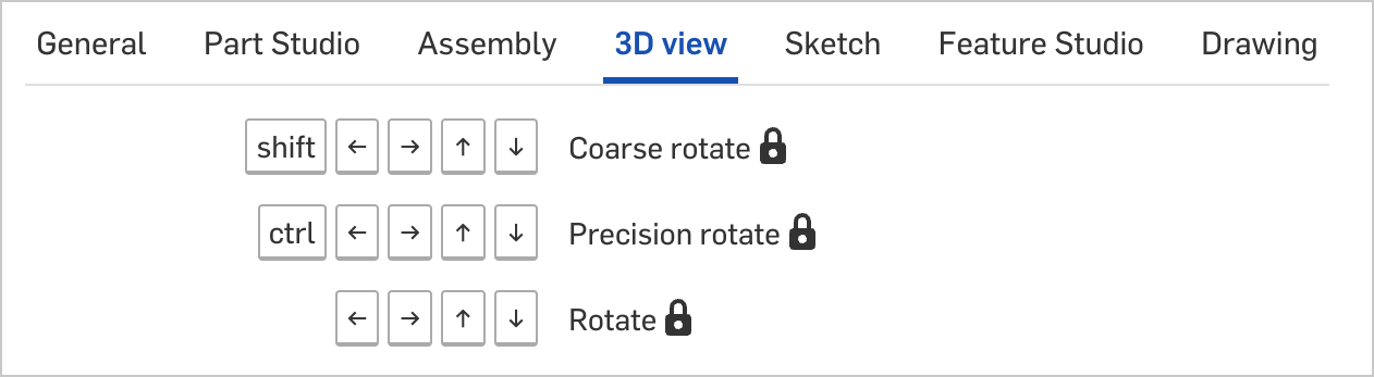 Rotation Arrow Keys